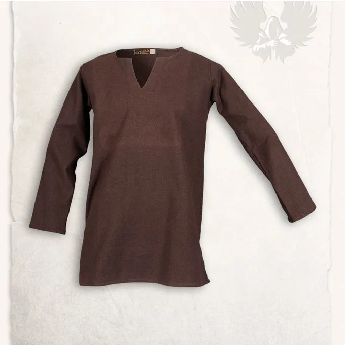 Mytholon Viking Tunic Tronde, Brown - Image 3