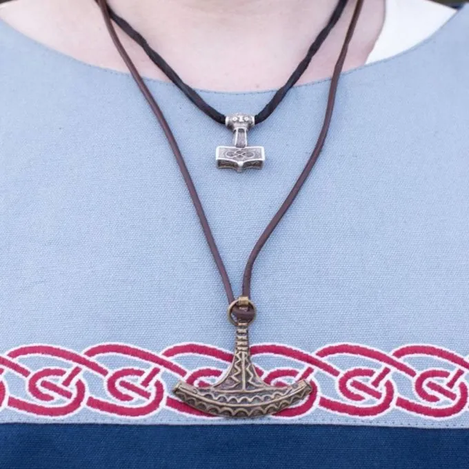 Viking Tunic Viborg, Blue - Image 4